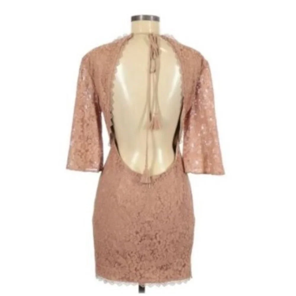 Revolve The Jetset Diaries Rosebay Mini Lace Bodycon Dress - Picture 3 of 4
